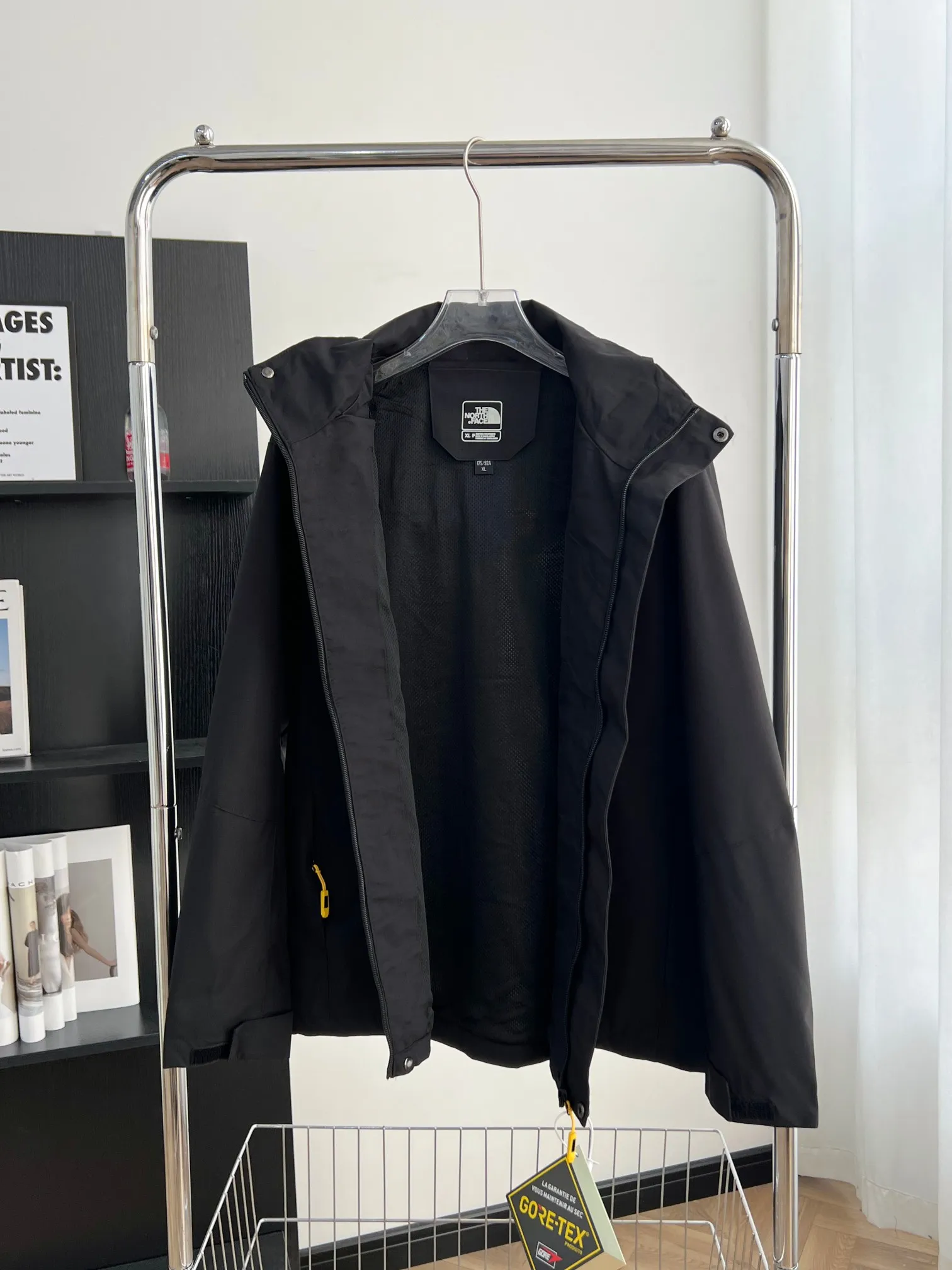 9910#THE NORTH FACE - WINDWALL WINDWALL DWR ， ， ; ， ， 。 ：Beige Black Size M-4xl